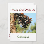 Enregistrer la carte d'invitation de Noël des papi (Devant / Derrière)