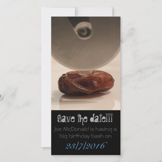 Enregistrer la carte drôle de date (Devant)