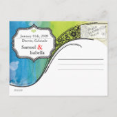 Enregistrer la carte postale Date (Dos)