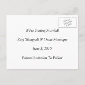 Enregistrer La Carte Postale Date (Dos)