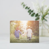 Enregistrer la carte postale Date Annonce (Debout devant)