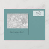 Enregistrer la carte postale Date avec Modèle phot (Dos)