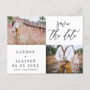 Enregistrer la carte postale Date   Deux photos