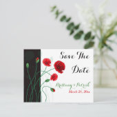 Enregistrer La Carte Postale Date | Poppies rouges (Debout devant)
