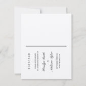 Enregistrer la carte postale Date - Quill (Dos)