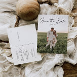 Enregistrer La Carte Postale Date - Script Minimal<br><div class="desc">Félicitations à votre fiançailles ! Assurez-vous que tout le monde est en mesure d'assister à votre grand événement avec notre charmant Save The Dates! Et avec ces jolies cartes postales vous pouvez facilement éditer et poster! Cliquez sur le bouton "Customiser" pour commencer avec votre mise en page ! Ce produit...</div>