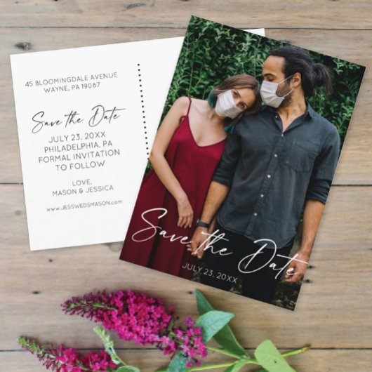Enregistrer La Carte Postale Date - Script Minimal
