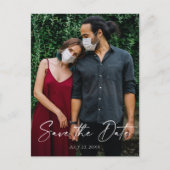 Enregistrer La Carte Postale Date - Script Minimal (Devant)