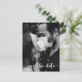 Enregistrer La Carte Postale Date - Script Rustiqu (Debout devant)