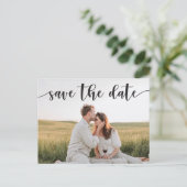 Enregistrer La Carte Postale Date - Script Rustiqu (Debout devant)