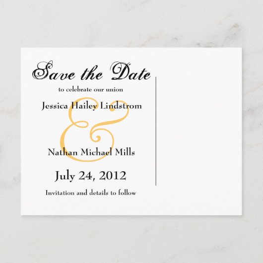 Enregistrer la carte postale Date - Tournesol jaun (Dos)