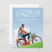 Enregistrer la carte postale de la bannière de dat (Devant / Derrière)