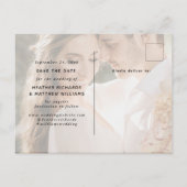 Enregistrer la carte postale Faire-part à deux pho (Dos)