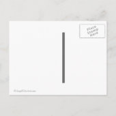 Enregistrer la carte postale grise de date (Dos)