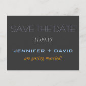 Enregistrer la carte postale Mariage date (Devant)