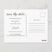 Enregistrer la carte postale photo du script de da (Dos)