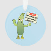 Enregistrer la courgette (devant)