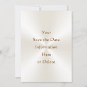 Enregistrer la date 60e anniversaire, carte person (Dos)