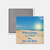 Enregistrer la date - aimant (Recto/Verso)