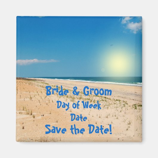 Enregistrer la date - aimant (Devant)