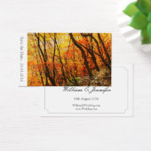 Enregistrer la date Automne / Mariage de automne 1 (Bureau)