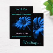 Enregistrer La Date Blue Daisy II (Bureau)