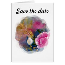 ENREGISTRER LA DATE bouton de rose