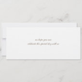 Enregistrer la date Carte d'embarquement à Paris F (Dos)