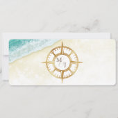 Enregistrer la date Carte du Monde Carte du Passe  (Dos)