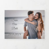 Enregistrer la date (carte Invitation et RSVP/ 2 e (Page de couverture)