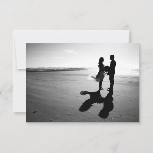 ENREGISTRER LA DATE CARTE MARIAGE ROMANTIQUE (Devant)