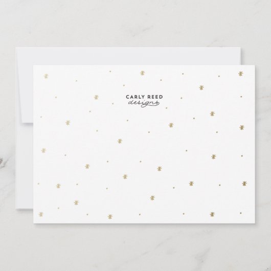 Enregistrer la date Carte photo Gold Foil Hipster (Dos)