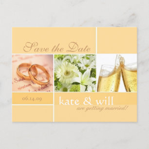 Enregistrer la date - Carte postale