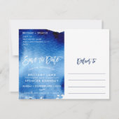 ENREGISTRER LA DATE CARTE POSTALE moderne marine b (Dos)