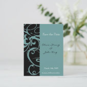 Enregistrer la date - Carte postale Signet (Debout devant)