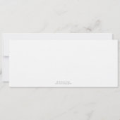 Enregistrer la date Cerise Blossom Faire-part Saku (Dos)