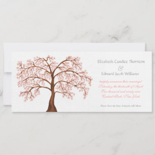 Enregistrer la date Cerise Blossom Faire-part Saku