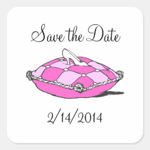 Enregistrer la date Cinderella Princess Sticker ro