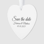 Enregistrer la date, customiser le Faire-part Mari (devant)
