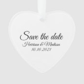Enregistrer la date, customiser le Faire-part Mari (devant)