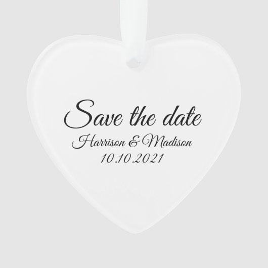 Enregistrer la date, customiser le Faire-part Mari (devant)