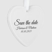 Enregistrer la date, customiser le Faire-part Mari (devant)