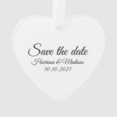 Enregistrer la date, customiser le Faire-part Mari (dos)