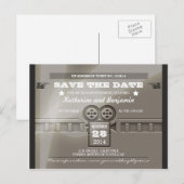 Enregistrer la date d'admission carte postale du b (Devant / Derrière)