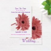 Enregistrer La Date Daisy Dusty Rose (Bureau)