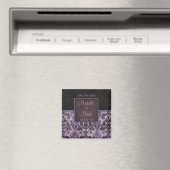 Enregistrer la date Damask Magnet Purple (In Situ (Lave-vaisselle))