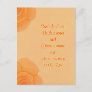Enregistrer la date de mariage cartes postales, ro