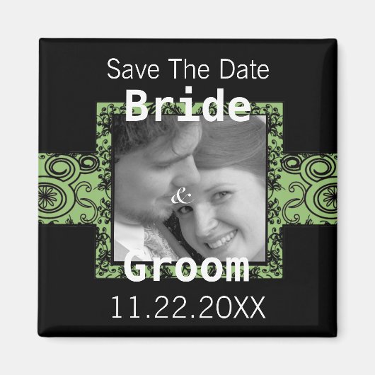 Enregistrer La Date De Votre Magnet Photo - (Devant)