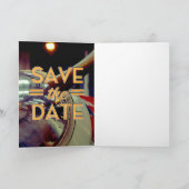 Enregistrer la date du plan d'atelier vintage (Intérieur)