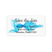 Enregistrer la date étiquettes de adresse (Devant)